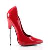 Devious - SCREAM01 High heels - Pole dance shoes - Red Product image